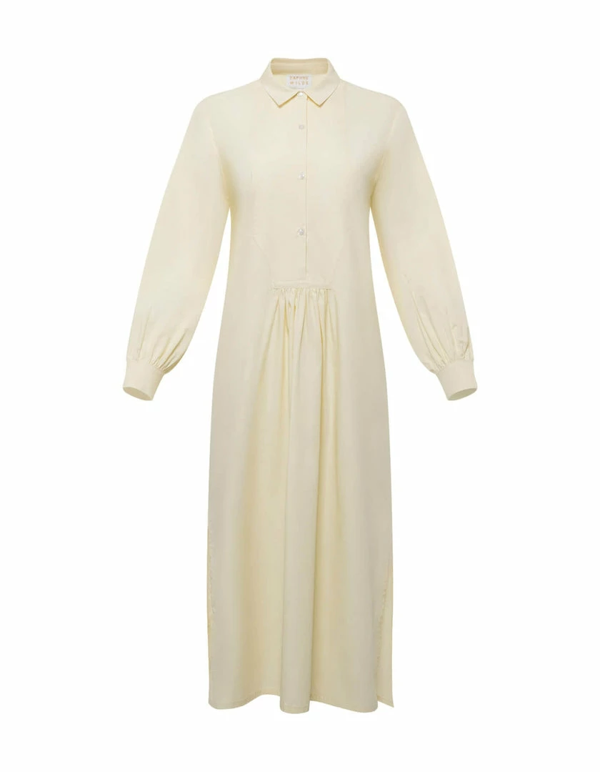 Daphne Wilde CLOTHING The Lulu In Cream Poplin 5 Daphne Wilde CLOTHING The Lulu In Cream Poplin