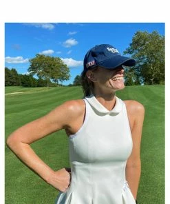 HEDGE WHAT'S HOT Dune Racerback Dress With Collar