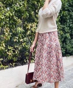 Nina Blanc CLOTHING THE BROWN LAUREN SKIRT 11 Nina Blanc CLOTHING THE BROWN LAUREN SKIRT