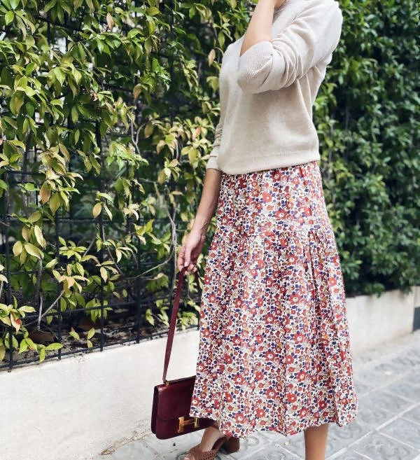 Nina Blanc CLOTHING THE BROWN LAUREN SKIRT 7 Nina Blanc CLOTHING THE BROWN LAUREN SKIRT