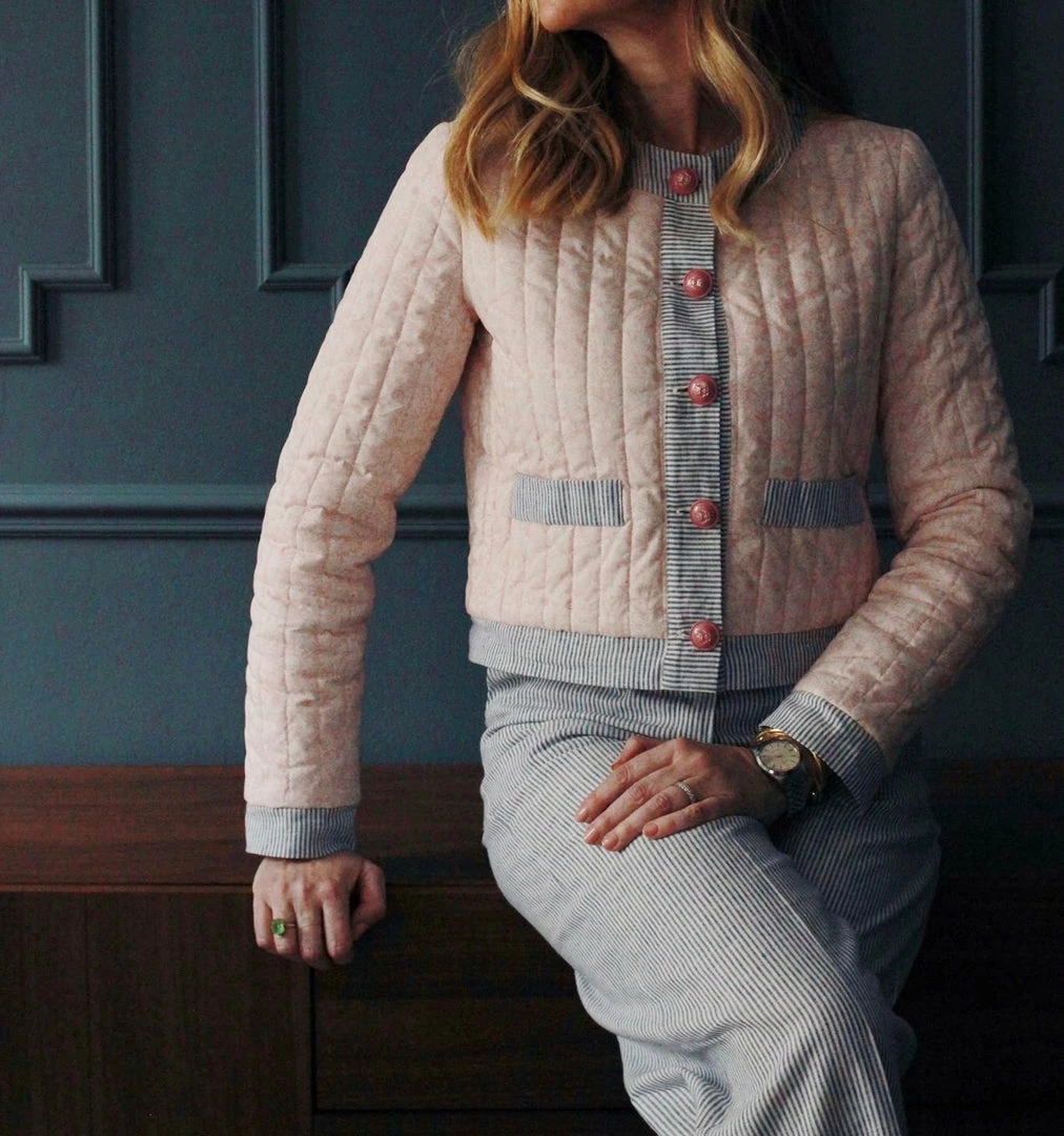 Nina Blanc The Coco Quilted Jacket CLOTHING 5 Nina Blanc The Coco Quilted Jacket CLOTHING