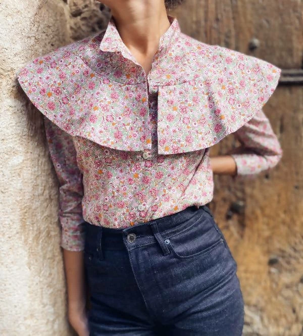 Nina Blanc THE LIBERTY MIA BLOUSE Tops 5 Nina Blanc THE LIBERTY MIA BLOUSE Tops