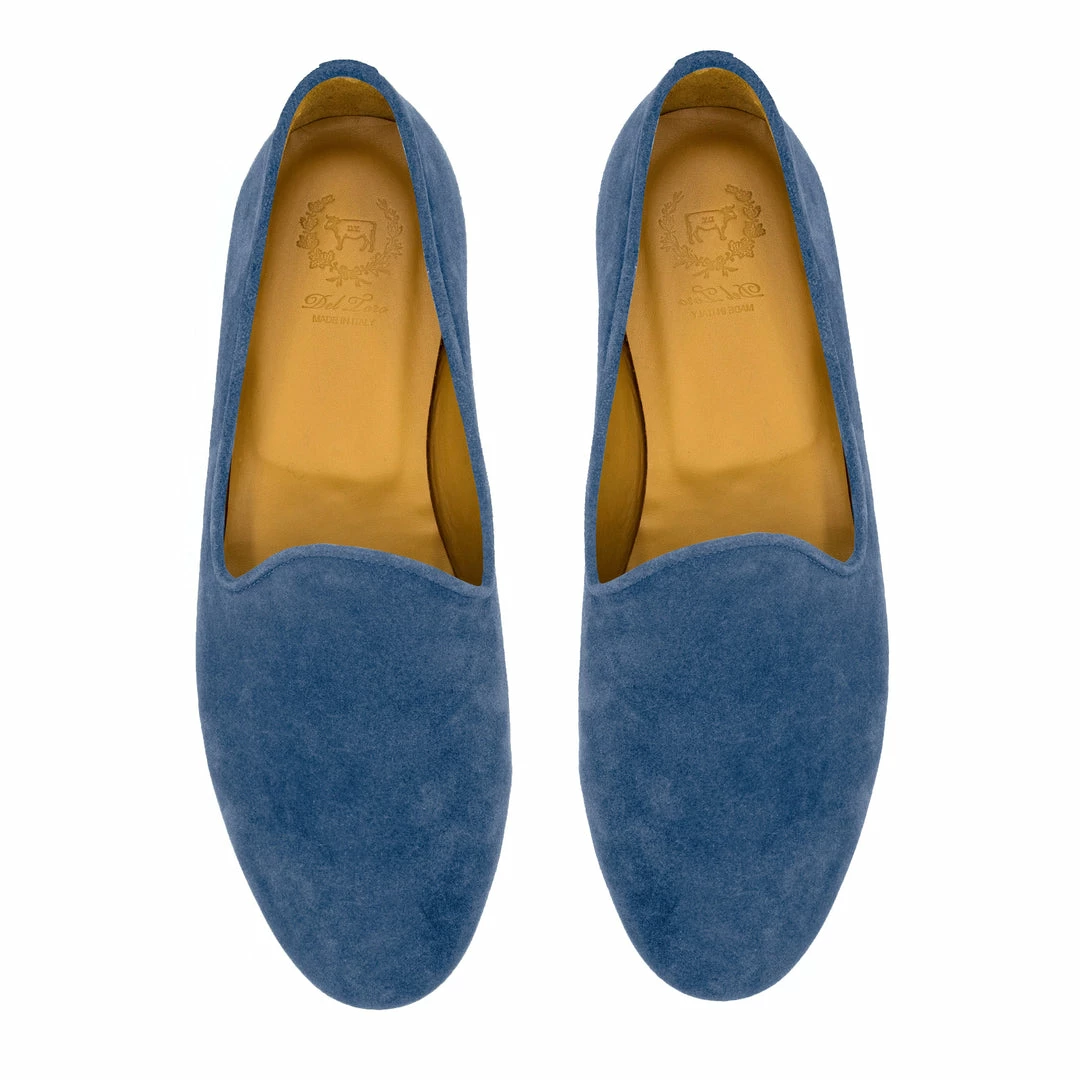 Del Toro Men's Ocean Suede Napoli Slipper 6 Del Toro Men's Ocean Suede Napoli Slipper