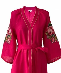 De Castro Bougainvillea Dress
