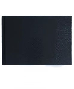 Sloane Stationery GUEST BOOK - BLACK Vacation Shop