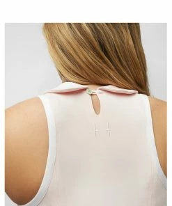 HEDGE WHAT'S HOT Dune Racerback Dress With Collar