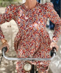 Nina Blanc CLOTHING THE BROWN MANUELA DRESS