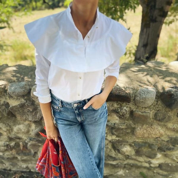 Nina Blanc THE WHITE MIA BLOUSE 5 Nina Blanc THE WHITE MIA BLOUSE