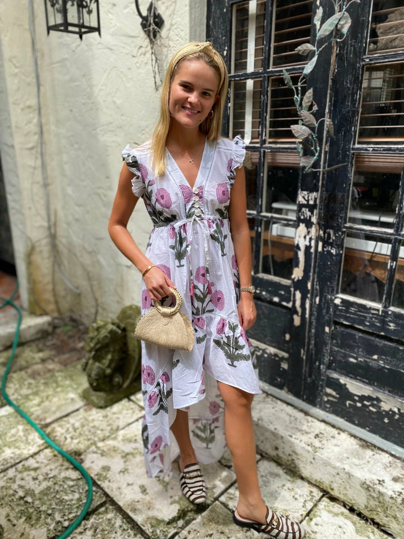 The Kemble Shop Mauve Poppy Emma Dress WHAT'S HOT 5 The Kemble Shop Mauve Poppy Emma Dress WHAT'S HOT