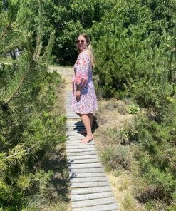 Sue Sartor Flounce™️ Shorty | Pink / Kumquat CLOTHING