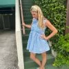 The Kemble Shop Deep Periwinkle Phoebe Dress
