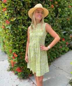 The Kemble Shop Green Meadows Phoebe Dress