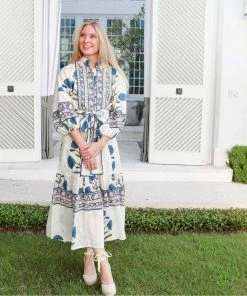 CLOTHING Sue Sartor Flounce™️ | French Blue Marigold