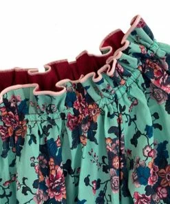 Casey Marks WHAT'S HOT Grace Dress In Turquoise Chinoiserie