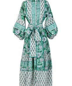 Sue Sartor Flounce™️| Green Garden Print