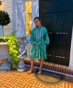 CLOTHING Sue Sartor Flounce™️ Shorty | Evergreen Iris / Paisley 10 CLOTHING Sue Sartor Flounce™️ Shorty | Evergreen Iris / Paisley
