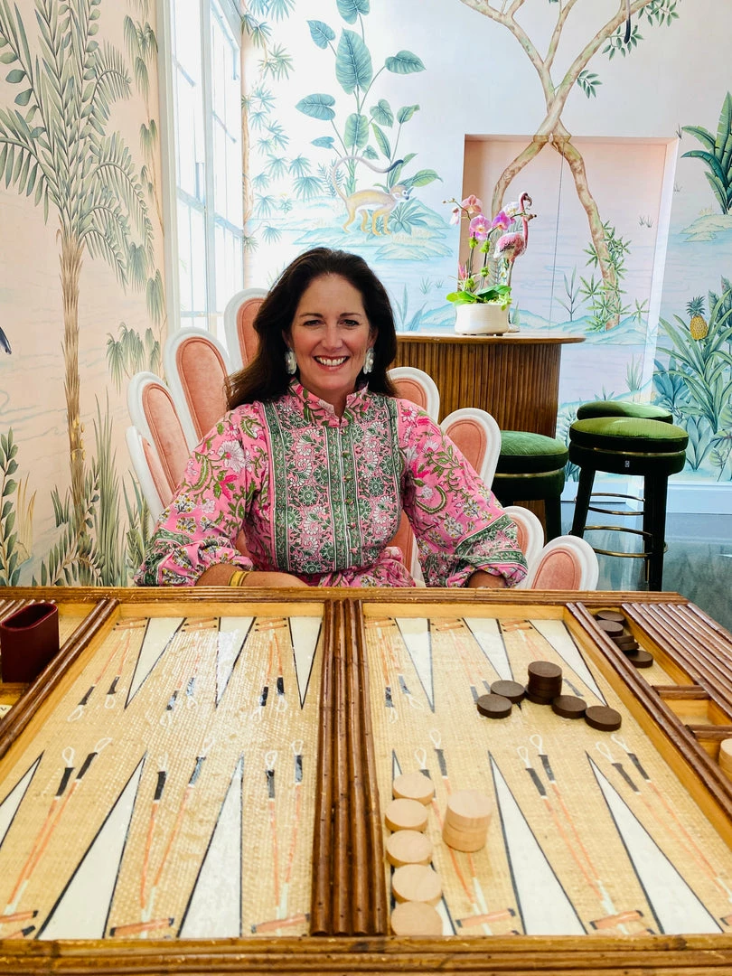 Sue Sartor Flounce™️ | Pink / Green Patio 9 Sue Sartor Flounce™️ | Pink / Green Patio