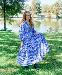 Sue Sartor Flounce™️| Chinoiserie Blues CLOTHING