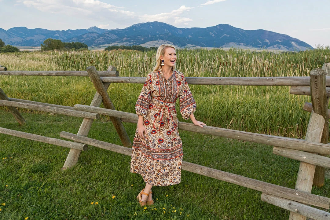 Sue Sartor Flounce™️ | Brick / Wheat CLOTHING 3 Sue Sartor Flounce™️ | Brick / Wheat CLOTHING