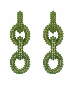 QuayL Round Chain Link Hoops - Pine