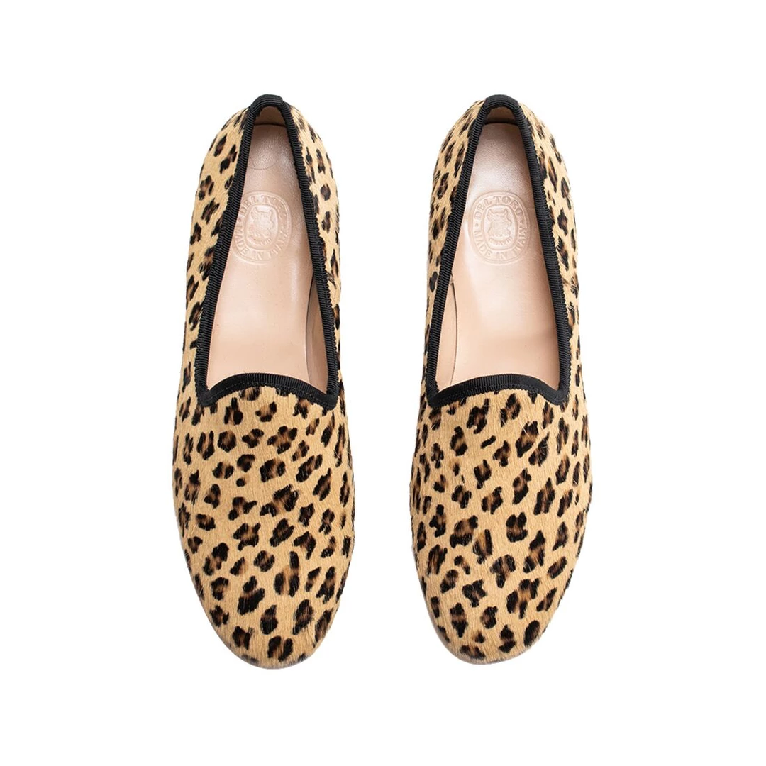 Del Toro Women’s Pony Hair Leopard Slipper II WHAT'S HOT 7 Del Toro Women’s Pony Hair Leopard Slipper II WHAT'S HOT