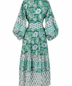 Sue Sartor Flounce™️| Green Garden Print