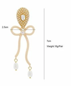 QuayL Bows Earrings - Nude