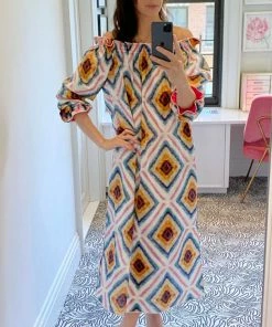 Casey Marks Grace Dress In Navajo WHAT'S HOT