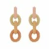 QuayL Round Chain Link Hoops - Sherbert