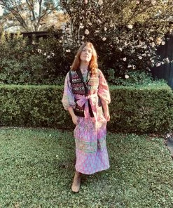 Sue Sartor Flounce™️ | Pink / Green Patio 32 Sue Sartor Flounce™️ | Pink / Green Patio