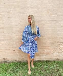 Sue Sartor Flounce™️ Shorty | Chinoiserie Blues 10 Sue Sartor Flounce™️ Shorty | Chinoiserie Blues