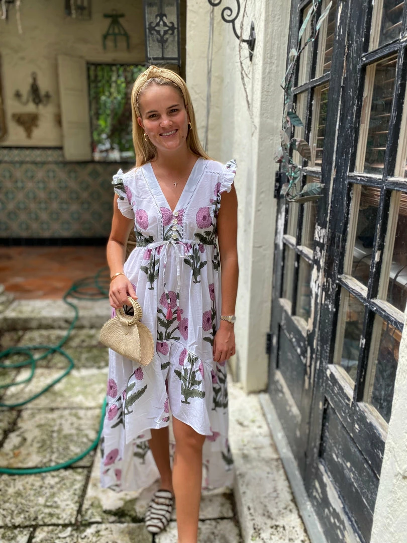 The Kemble Shop Mauve Poppy Emma Dress WHAT'S HOT 4 The Kemble Shop Mauve Poppy Emma Dress WHAT'S HOT