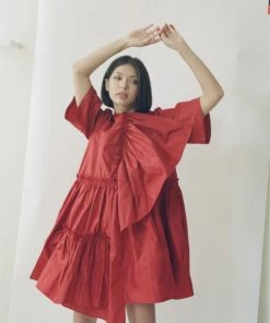 Jasmine Chong Farfalle Babydoll Dress CLOTHING