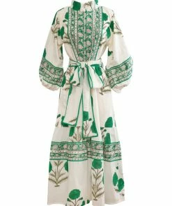 Sue Sartor Flounce™️ | Emerald Marigold