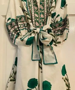 Sue Sartor Flounce™️ Shorty | Emerald Marigold CLOTHING