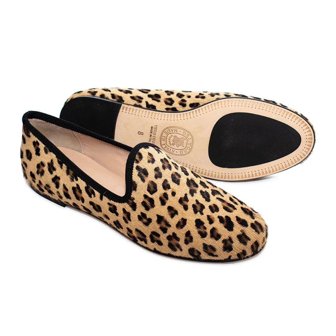Del Toro Women’s Pony Hair Leopard Slipper II WHAT'S HOT 6 Del Toro Women’s Pony Hair Leopard Slipper II WHAT'S HOT
