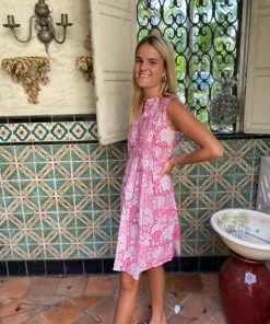 The Kemble Shop Deep Pink Phoebe Dress WHAT'S HOT