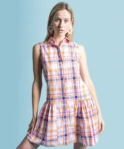 The Shirt By Rochelle Behrens The Sleeveless Drop Waist Dress