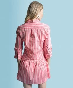 The Shirt By Rochelle Behrens The Drop Waist Shirt Dress