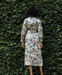 Daphne Wilde CLOTHING Stella In Floral Tapestry Cotton