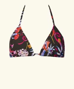 Follow Suit The Izzy Top - Garden Party (Mocha) Mme. Mink