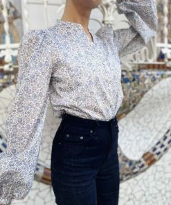 Nina Blanc Tops THE ABBY BLOUSE 10 Nina Blanc Tops THE ABBY BLOUSE