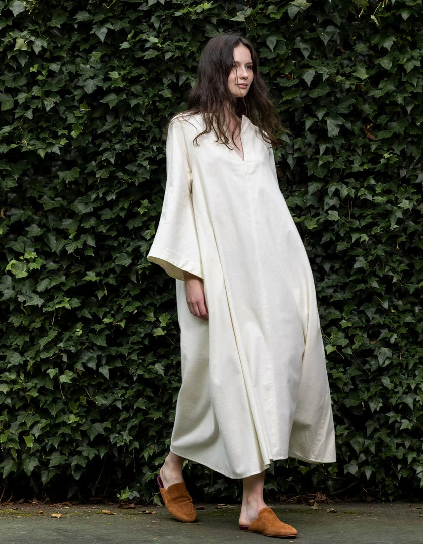 Daphne Wilde The Lizzy In Cream Flannel CLOTHING 4 Daphne Wilde The Lizzy In Cream Flannel CLOTHING