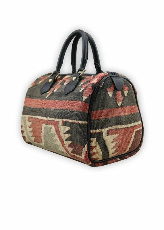 Artemis Design Co. WHAT'S HOT Kilim Handbag - Baby Duffle 4 Artemis Design Co. WHAT'S HOT Kilim Handbag - Baby Duffle