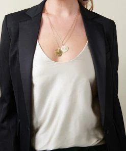 Heritage Jewelry Fine Jewelry 18k Yellow Gold Roman Pendant