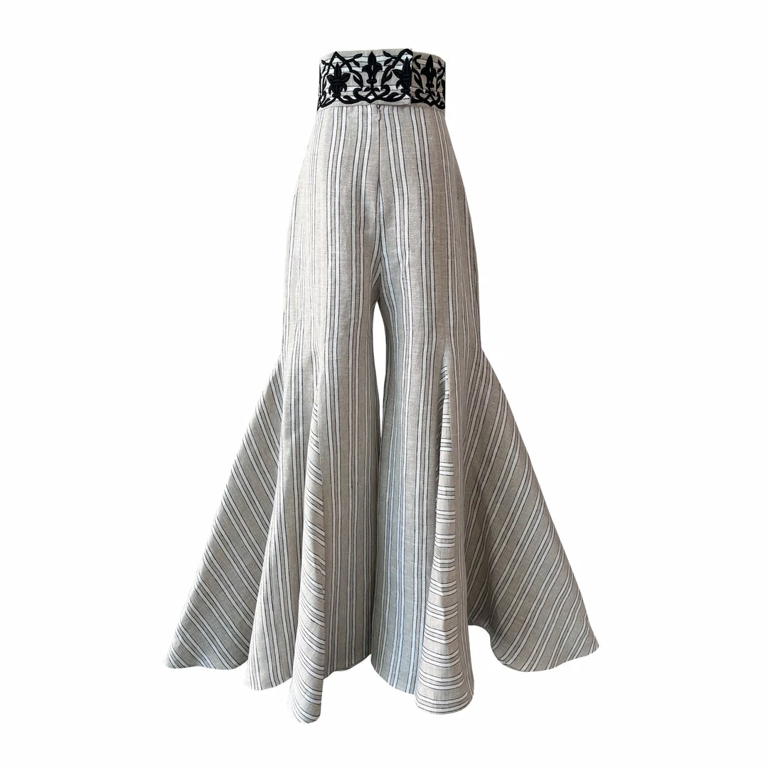 De Castro Black&White Mermaid Trousers 4 De Castro Black&White Mermaid Trousers