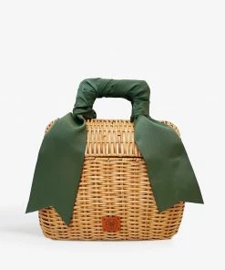 MME.Mink The MME. CROQUET Tote -MOSS Mme. Mink 8 MME.Mink The MME. CROQUET Tote -MOSS Mme. Mink