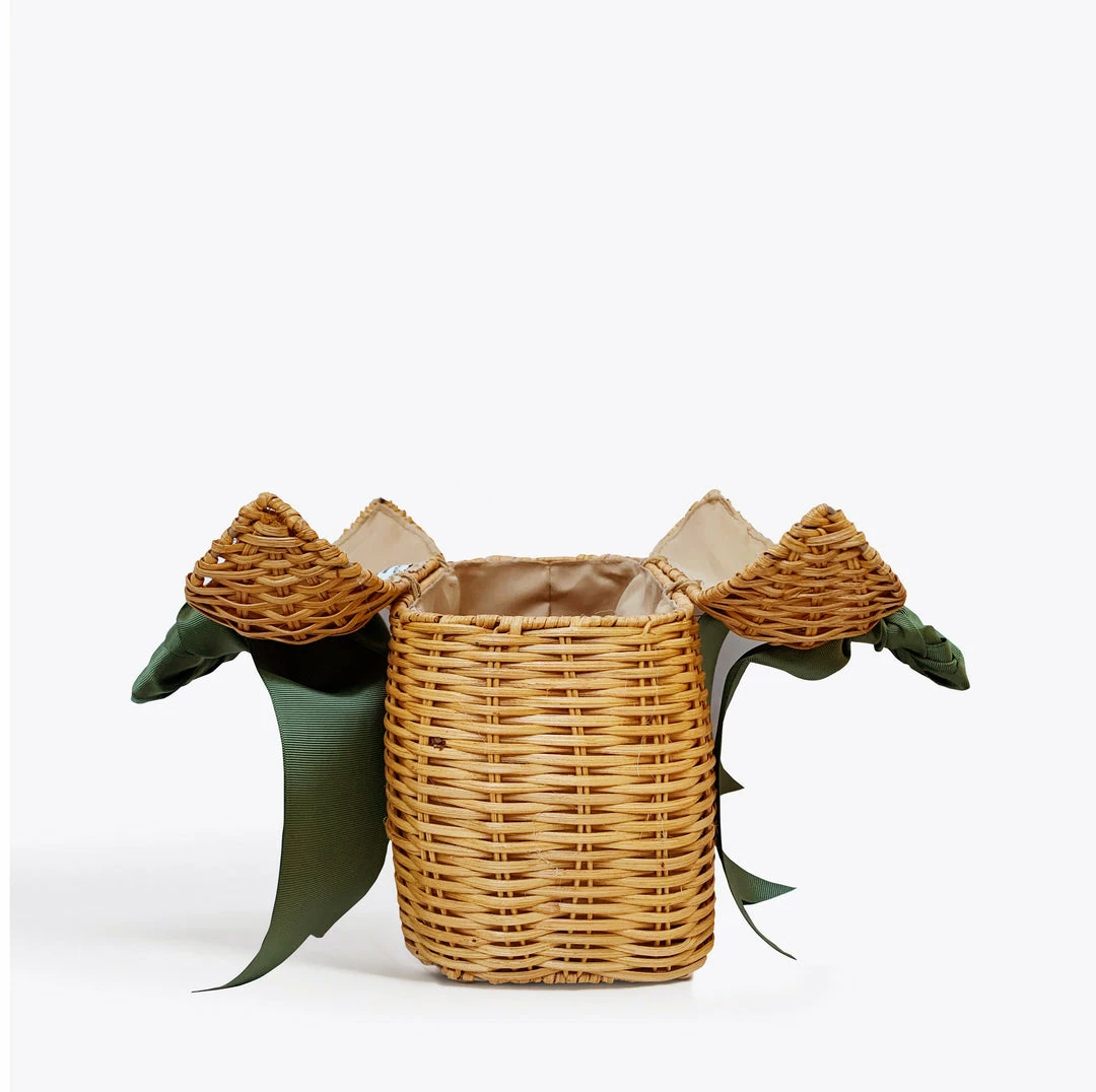 MME.Mink The MME. CROQUET Tote -MOSS Mme. Mink 6 MME.Mink The MME. CROQUET Tote -MOSS Mme. Mink