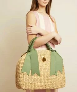 MME.Mink Mme. Mink THE PICNIQUE No.3 OVERNITER TOTE - CORNFLOWER