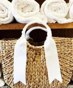 MME.Mink MME. BENTLEY TOTE - WHITE Mme. Mink